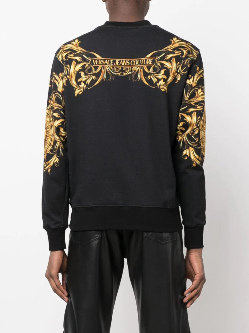 Versace Jeans Couture  Garland Sun-print sweatshirt
