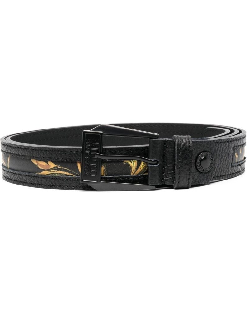 Versace baroque-print buckle belt