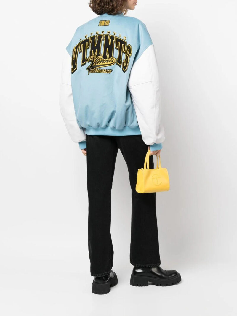 VTMNTS  embroidered logo bomber jacket