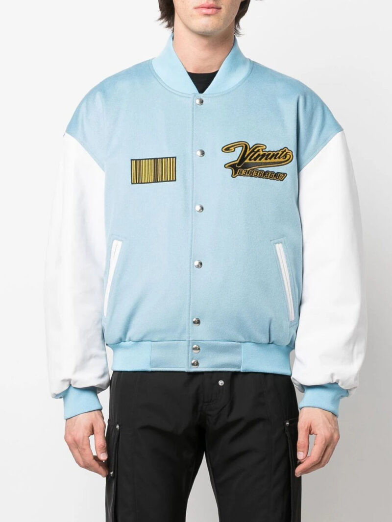 VTMNTS  embroidered logo bomber jacket