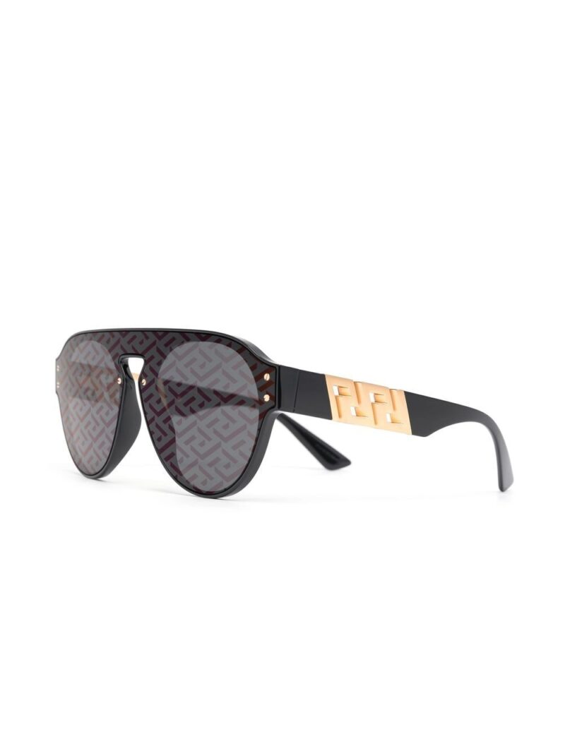 Versace Eyewear round frame sunglasses