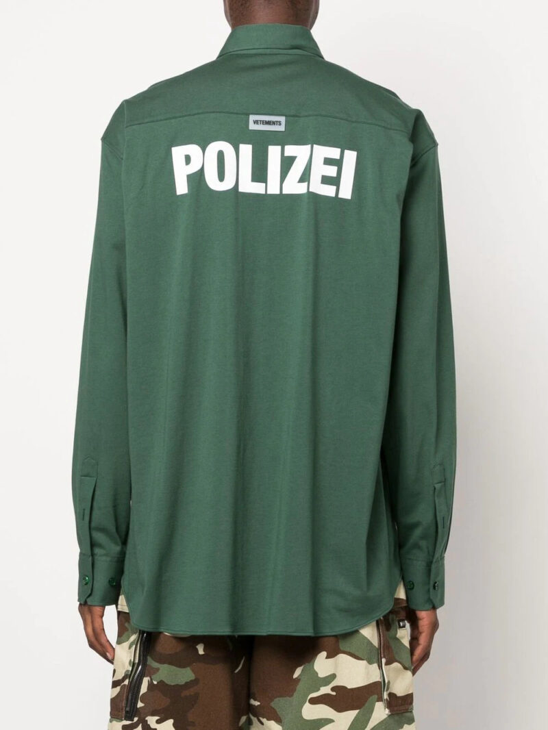 Vetements Polizei long-sleeved shirt
