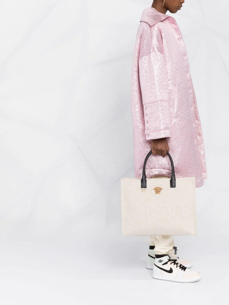 Versace  La Medusa canvas tote bag