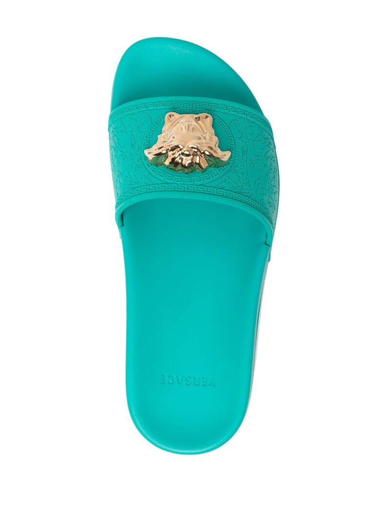Versace  Medusa plaque flat slides