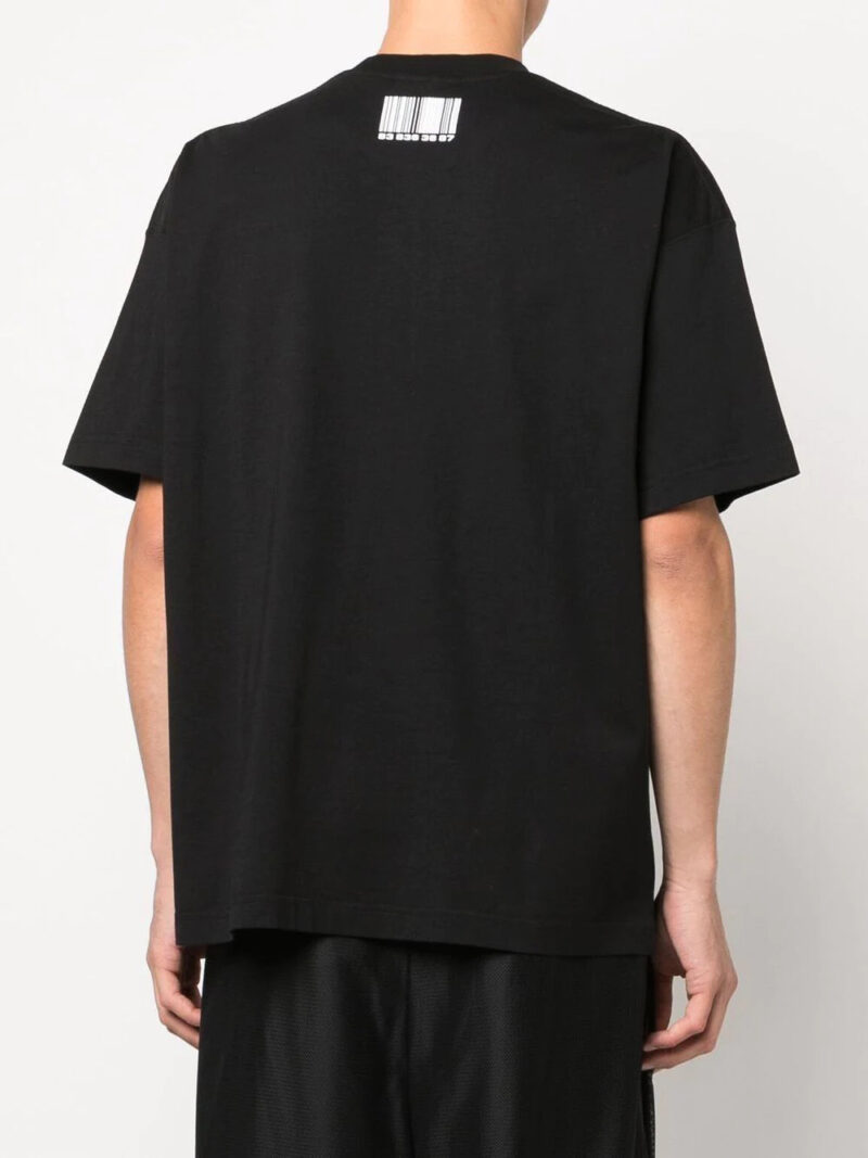 Vetements barcode-print short-sleeved T-shirt