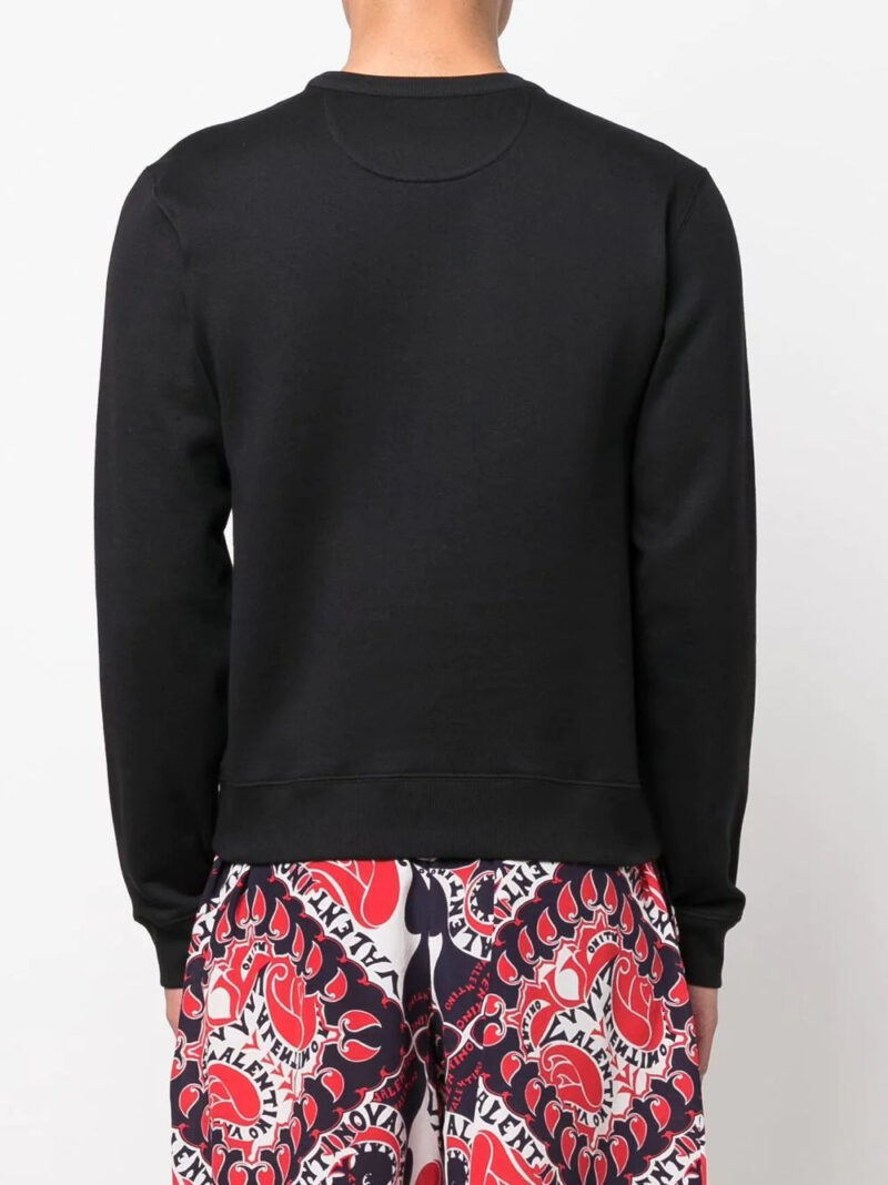 Valentino logo-print cotton sweatshirt