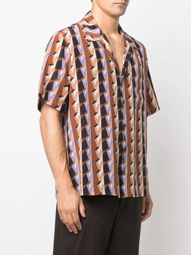 Valentino  3Dream Valentino printed silk shirt