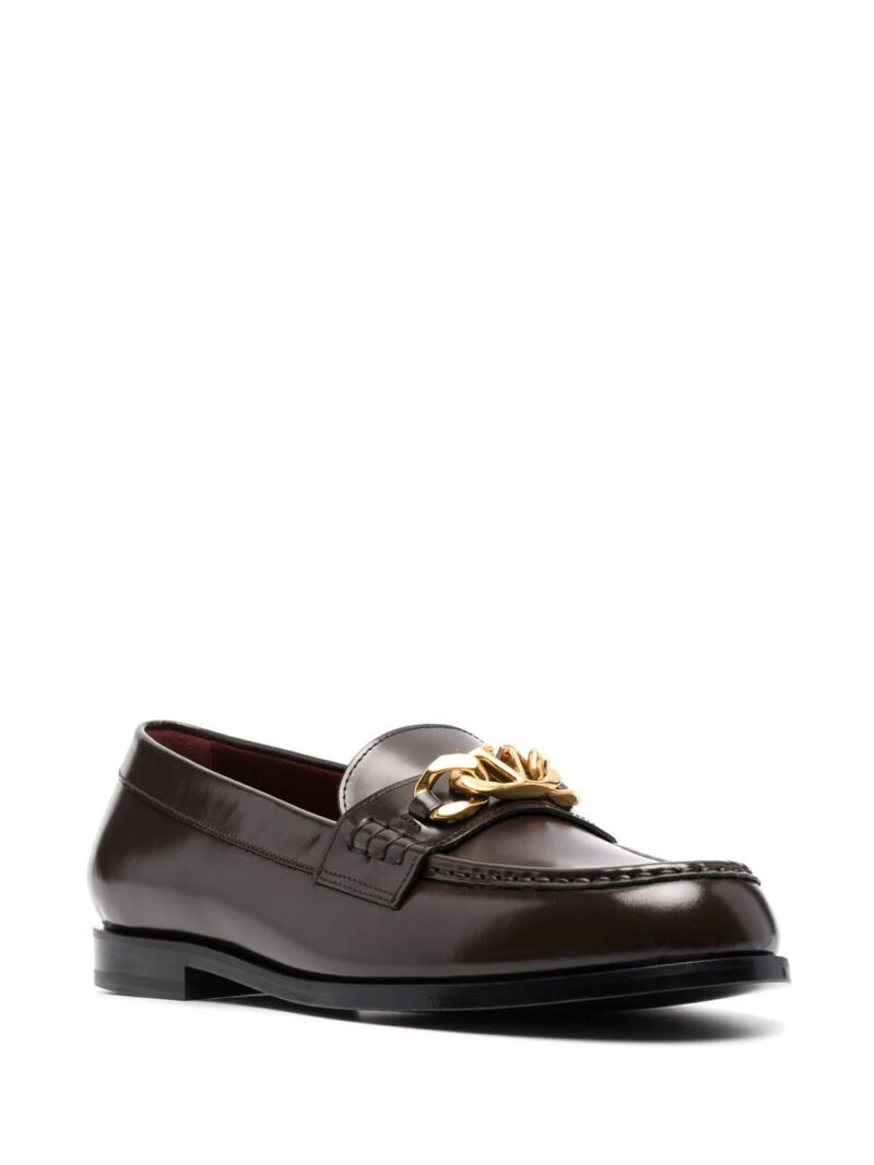 Valentino Garavani VLogo leather loafers