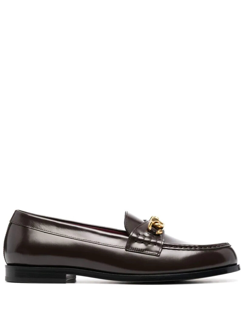 Valentino Garavani  VLogo leather loafers