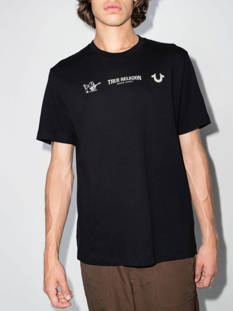 True Religion logo-print cotton T-shirt