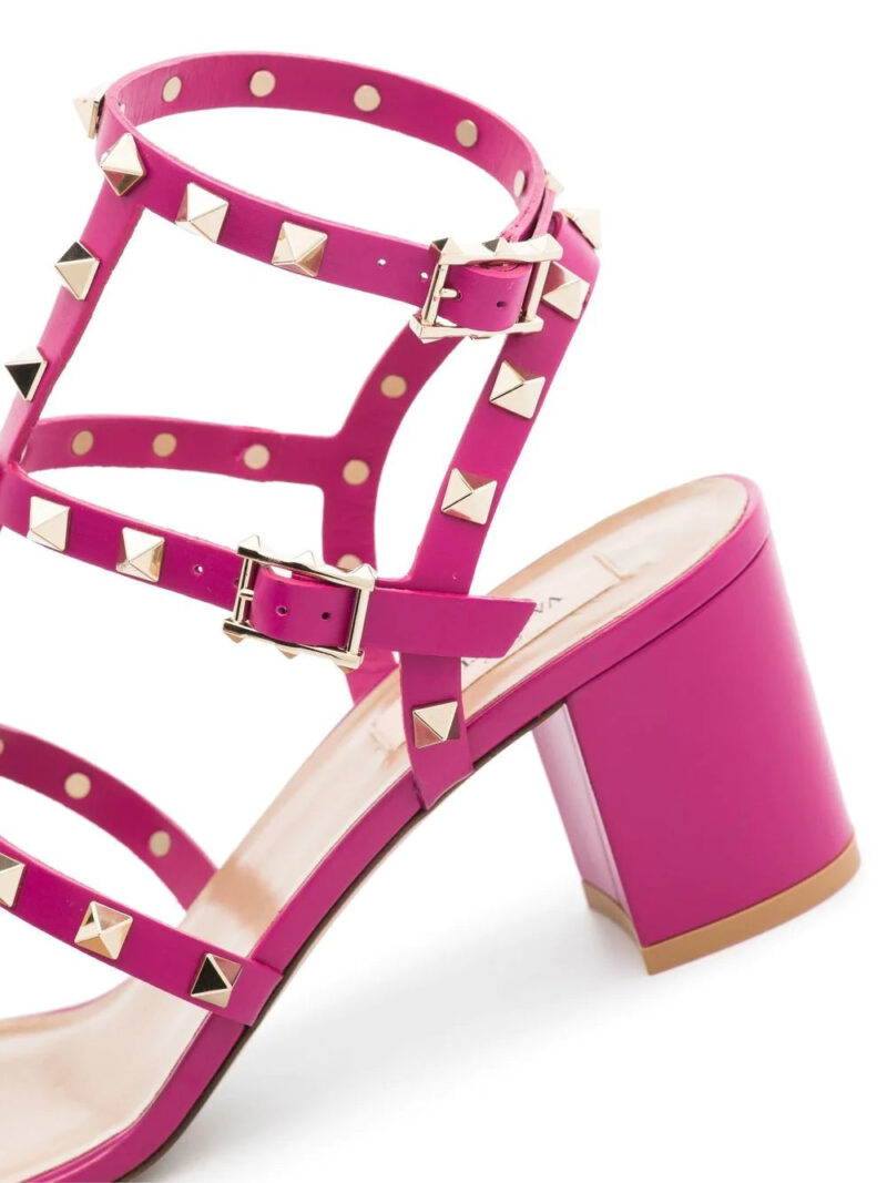 Valentino Garavani Rockstud 75mm block-heel sandals
