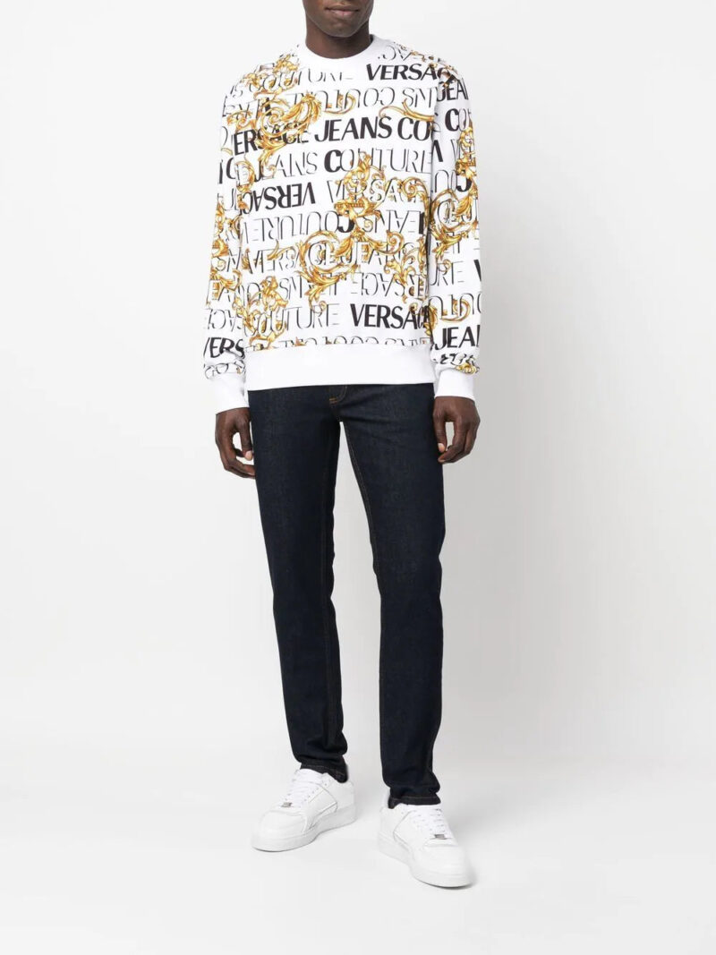 Versace dark-wash skinny jeans