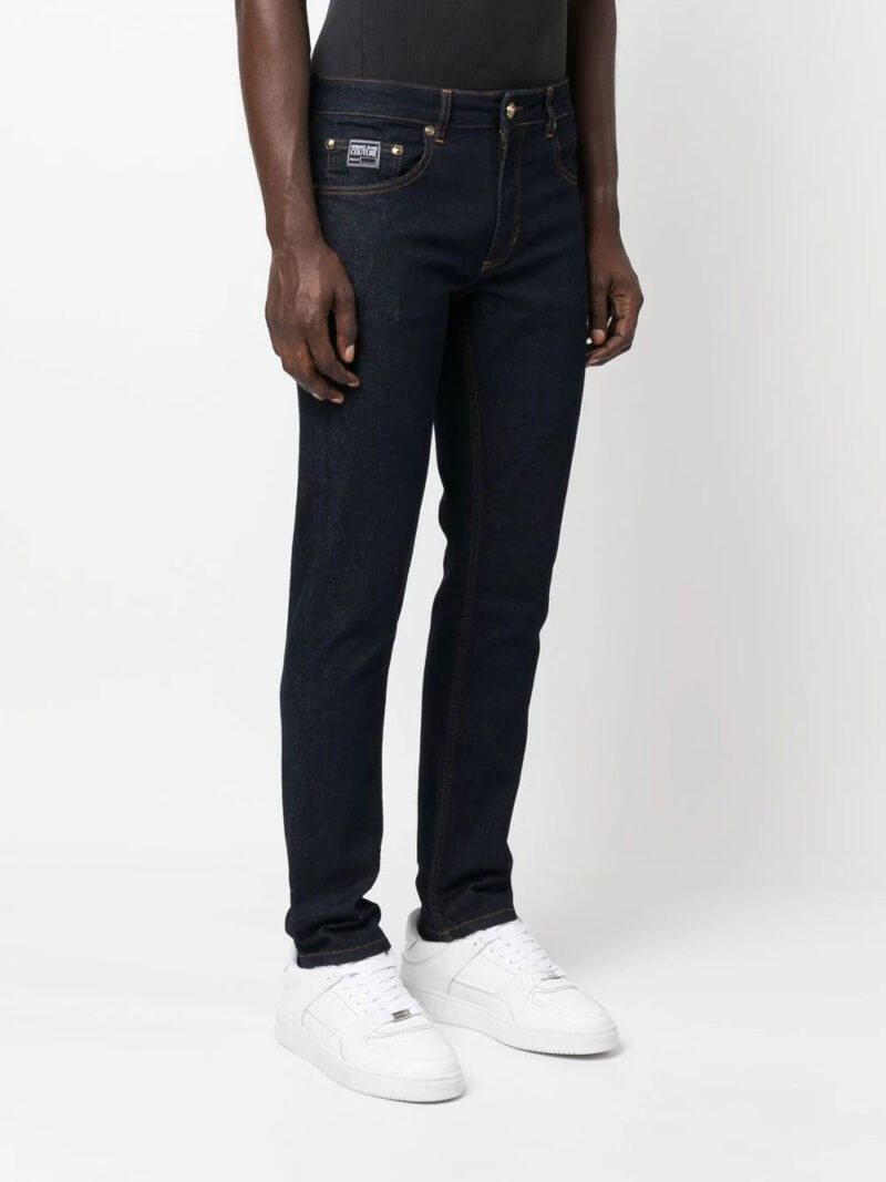 Versace dark-wash skinny jeans