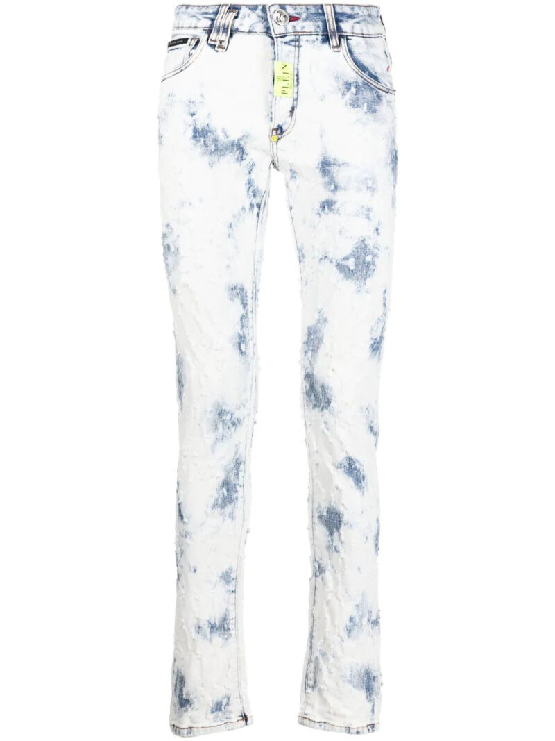 Phillip plein Premium low-rise slim-cut jeans