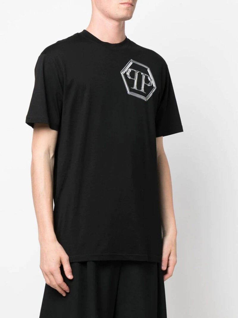 Phillip plein Hexagon logo short-sleeve T-shirt