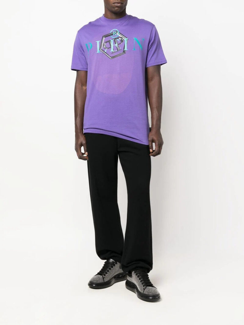 Phillip plein logo-print cotton T-shirt
