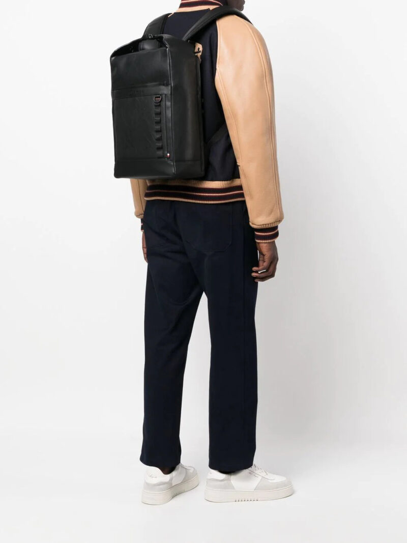 Tommy Hilfiger faux-leather backpack