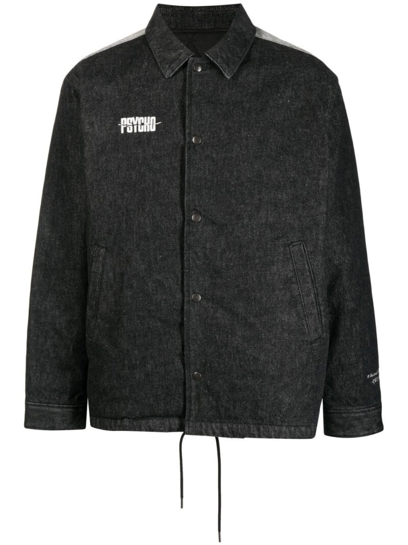 Undercover  x Psycho graphic-print denim shirt jacket