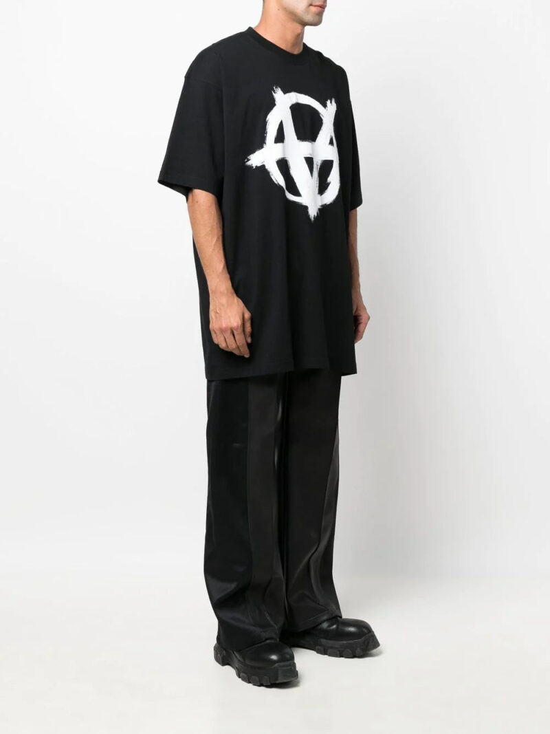 VETEMENTS  graphic-print oversized T-shirt