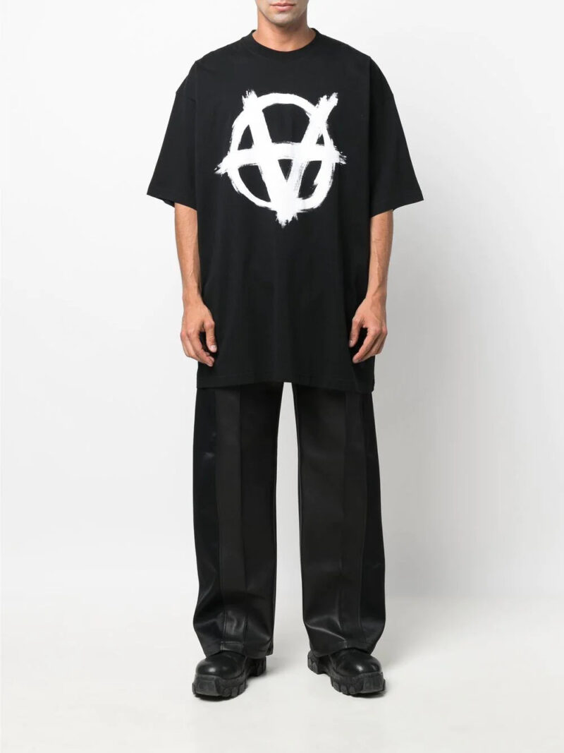 VETEMENTS  graphic-print oversized T-shirt