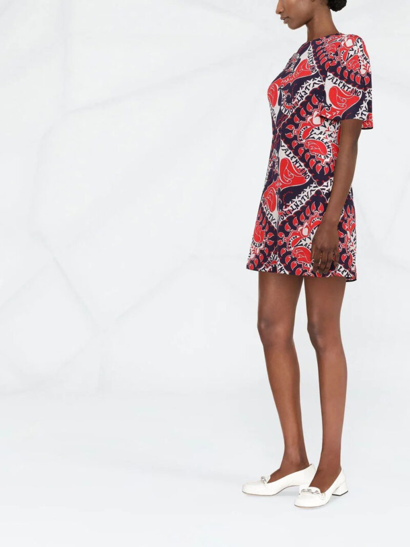 Valentino Garavani  Archive Manifesto A-line dress