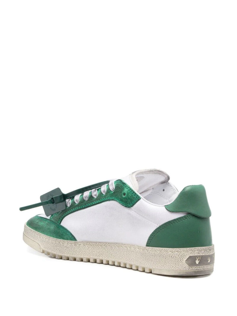 Off-white 5.0 distressed-effect sneakers