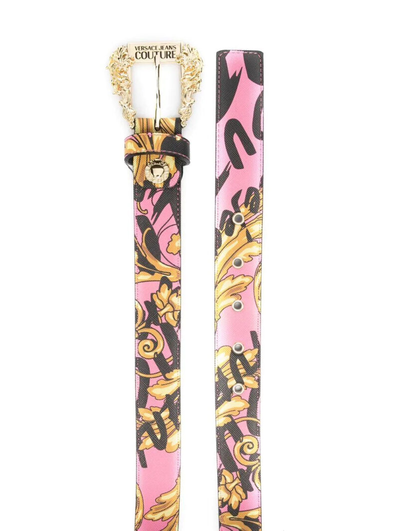 Versace Jeans Couture  graphic print belt