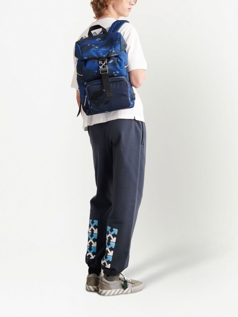 Off-white Arrow Tuc nylon backpack