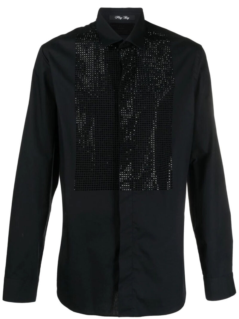 Phillip plein Sartorial stud-embellished shirt