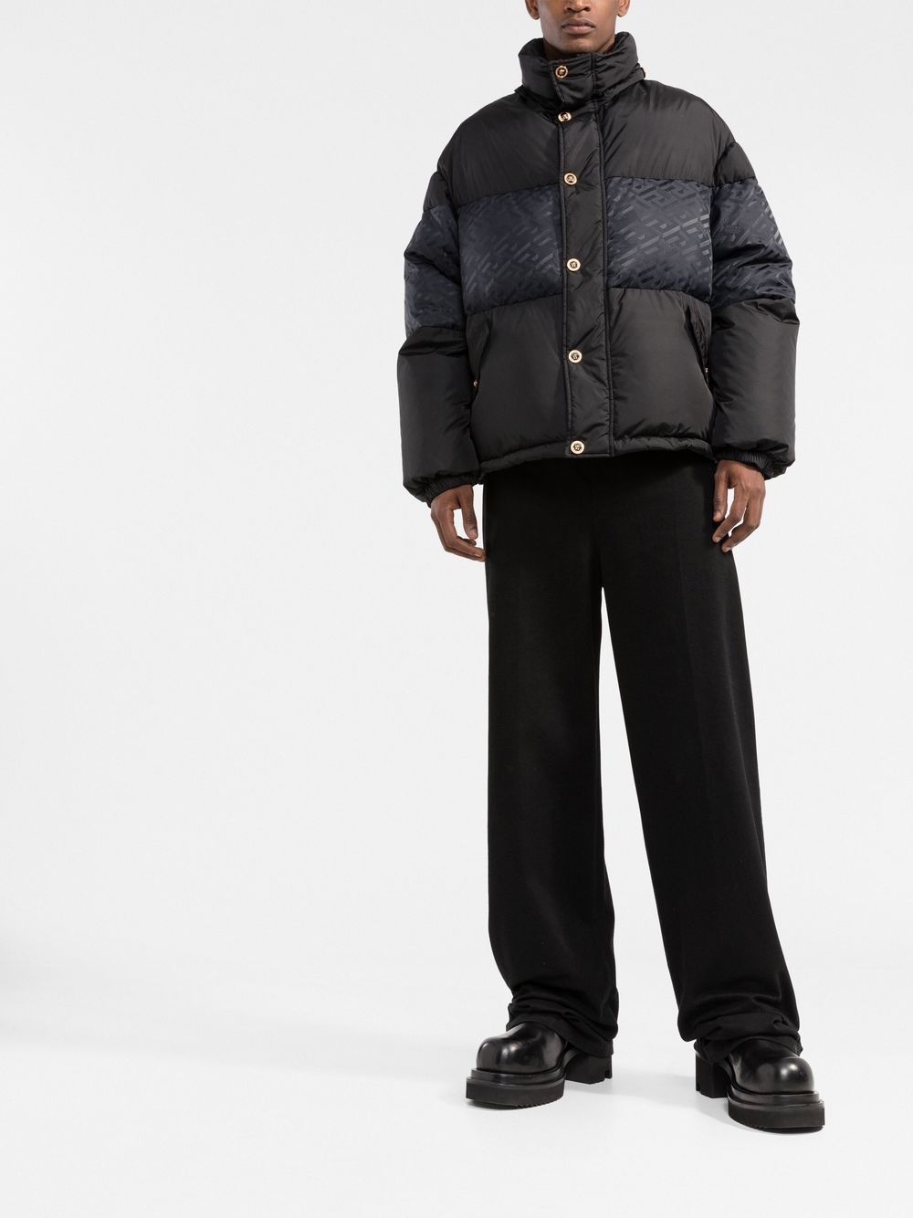 Versace La Greca puffer jacket - Image 2