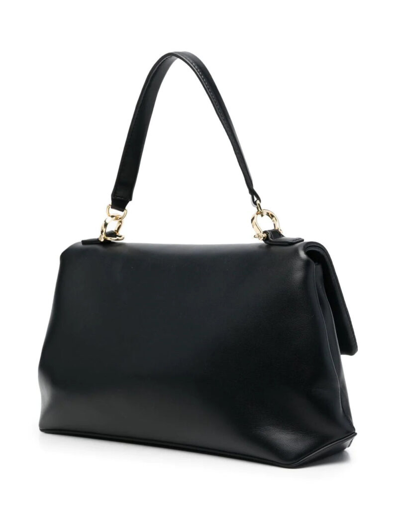 Moschino logo-plaque shoulder bag