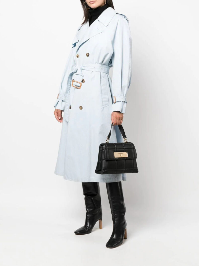 Moschino quilted top-handle bag