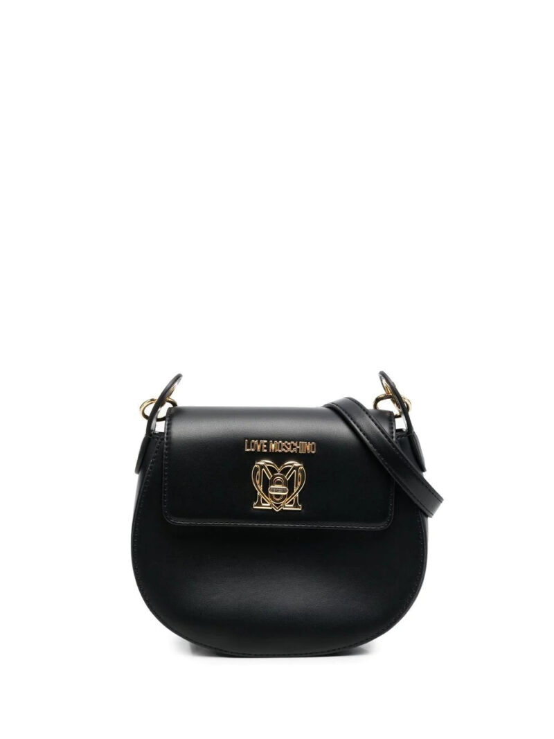Moschino logo-plaque tote bag