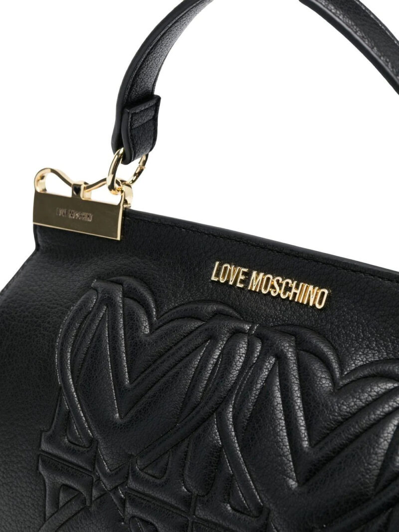 Moschino leather tote bag