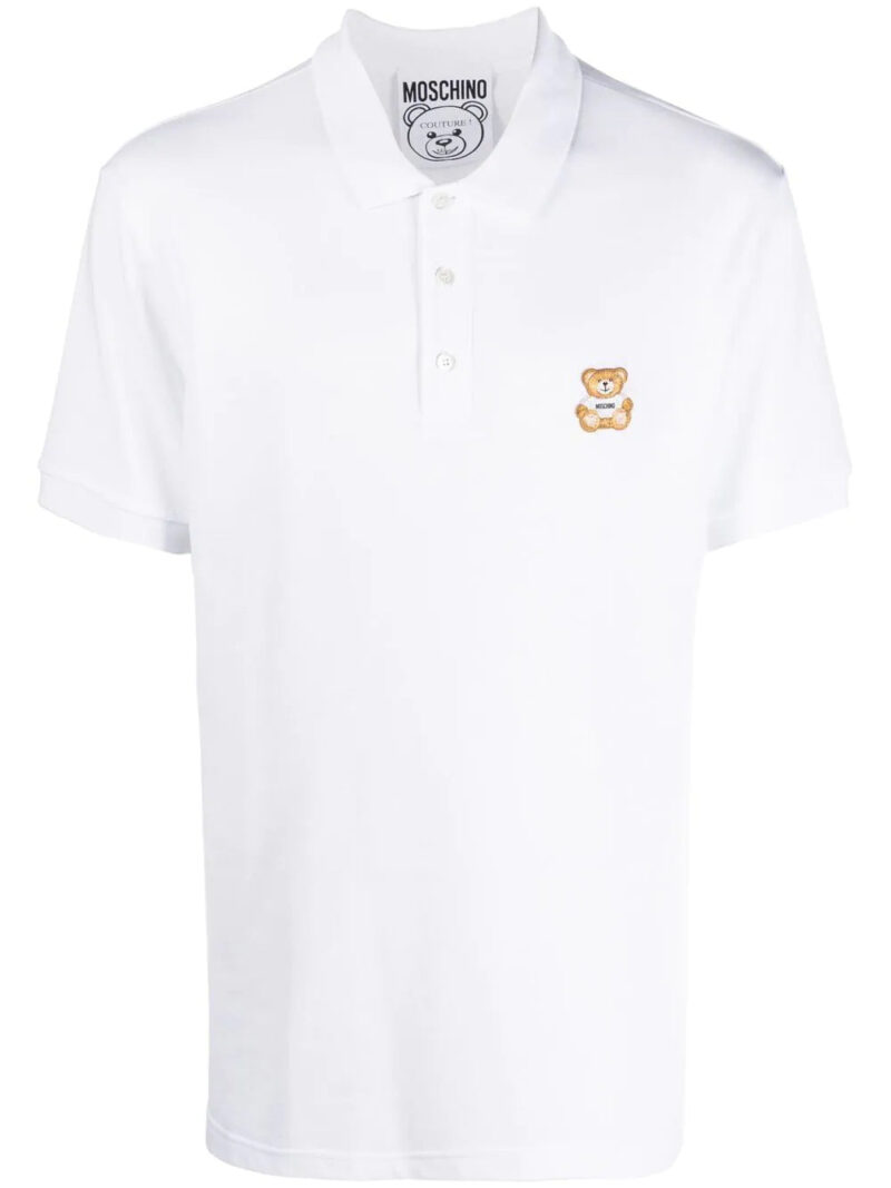 Moschino Teddy-logo polo shirt