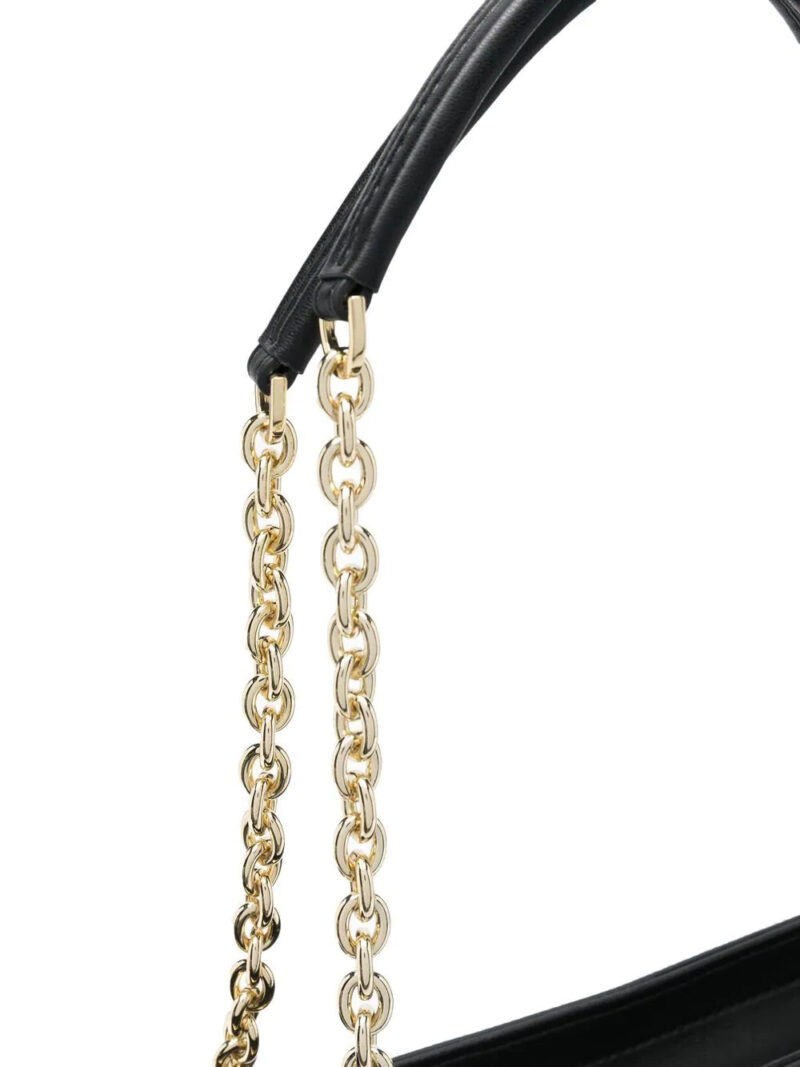 Moschino quilted faux-leather shoulder bag