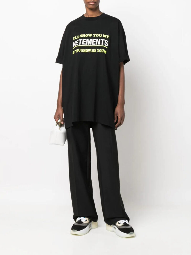 VETEMENTS  logo-print T-shirt