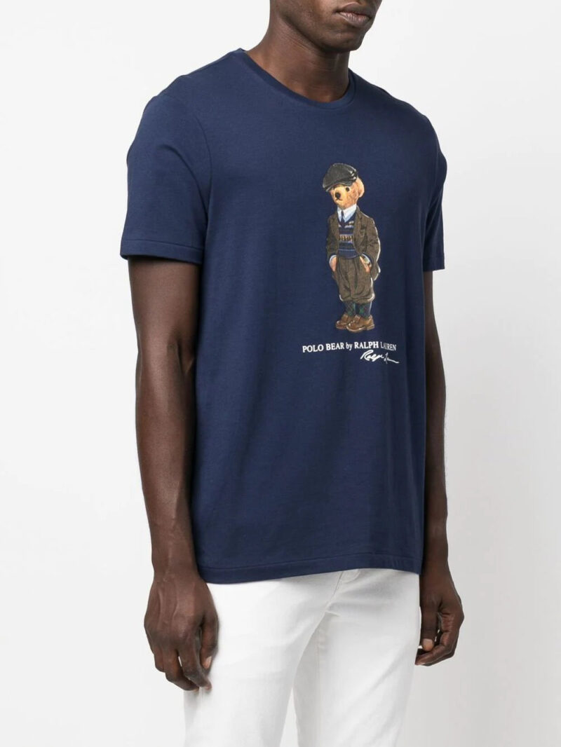 Polo Ralph Lauren teddy bear-print short-sleeved T-shirt