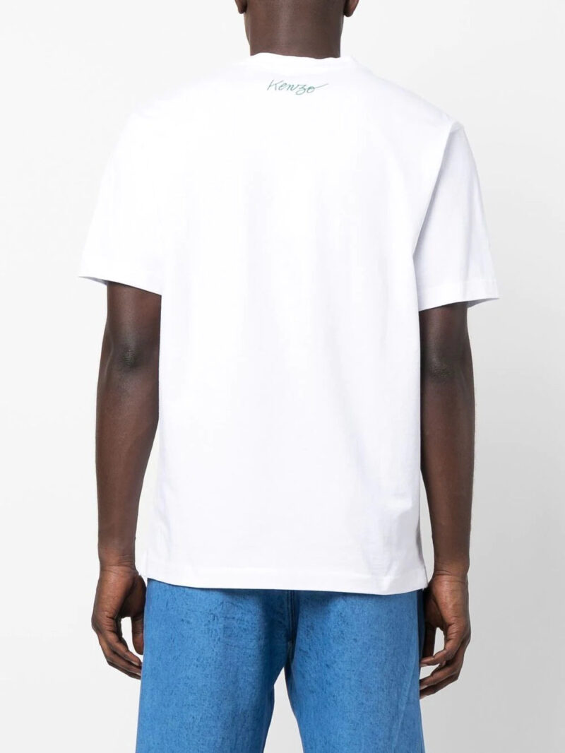 Kenzo Poppy-print oversized T-shirt