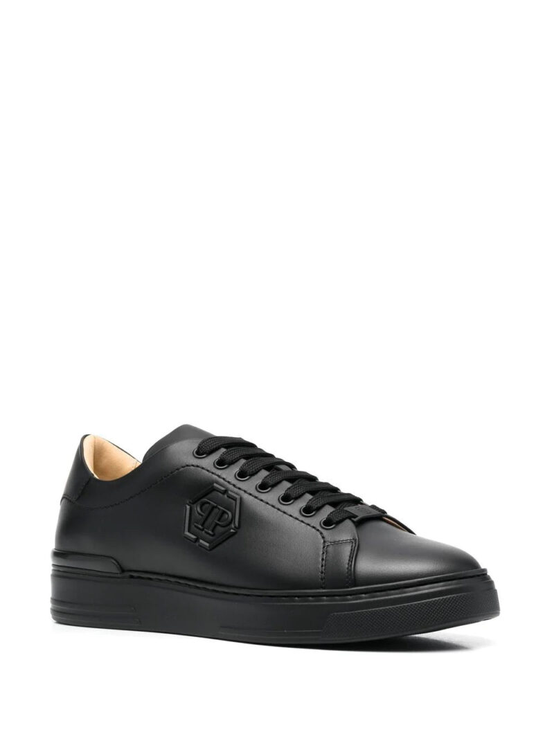 Phillip plein low-top leather sneakers