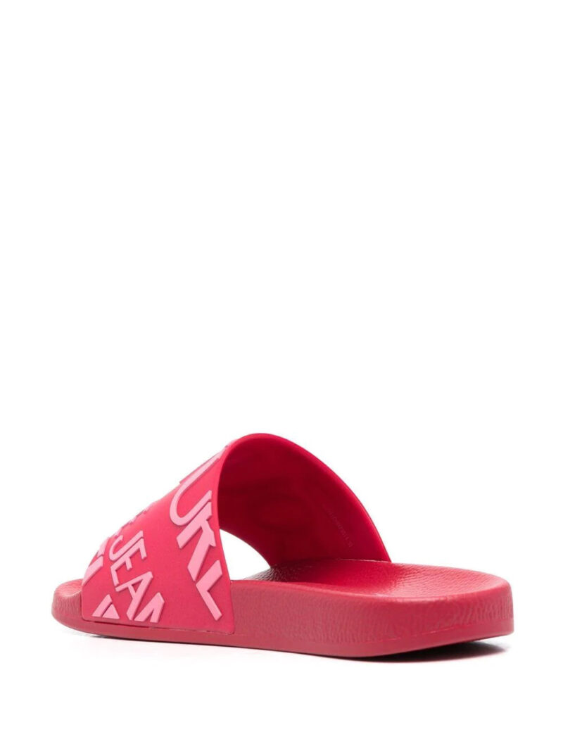 Versace Jeans Couture  logo-print beach sliders