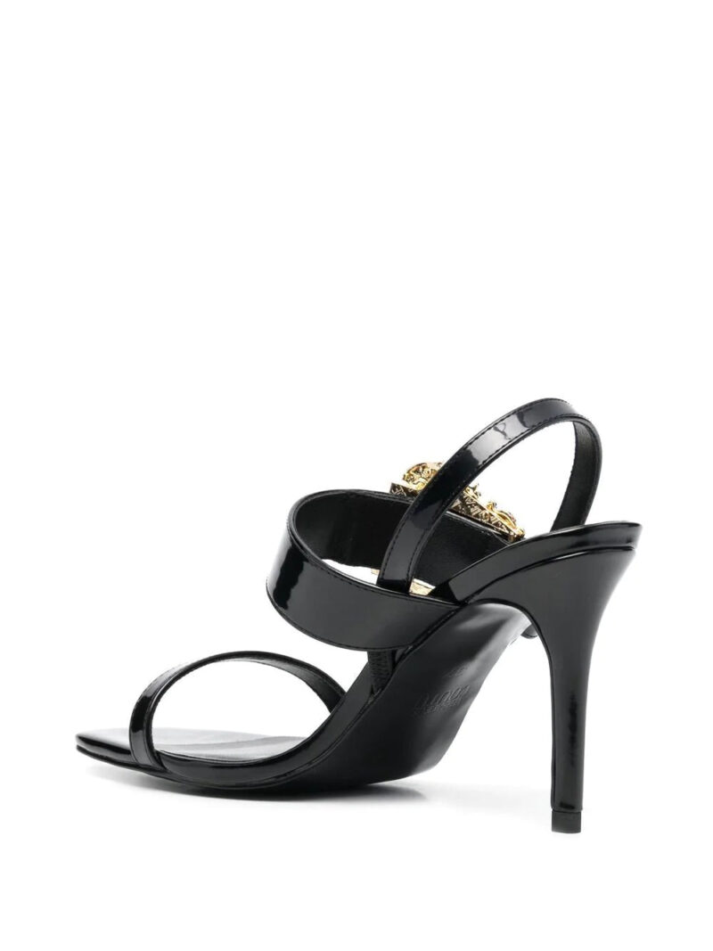 Versace buckle-fastening heeled sandals