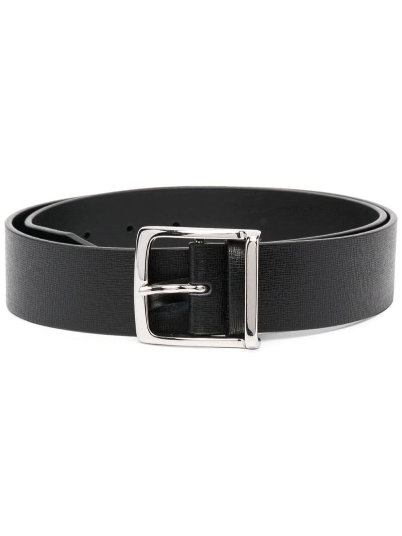 Phillip plein buckled leather belt
