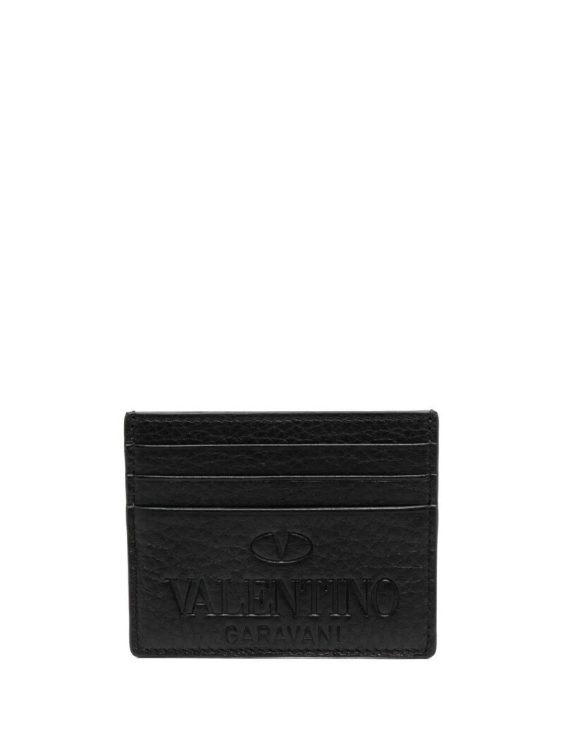 Valentino Garavani  logo-debossed cardholder