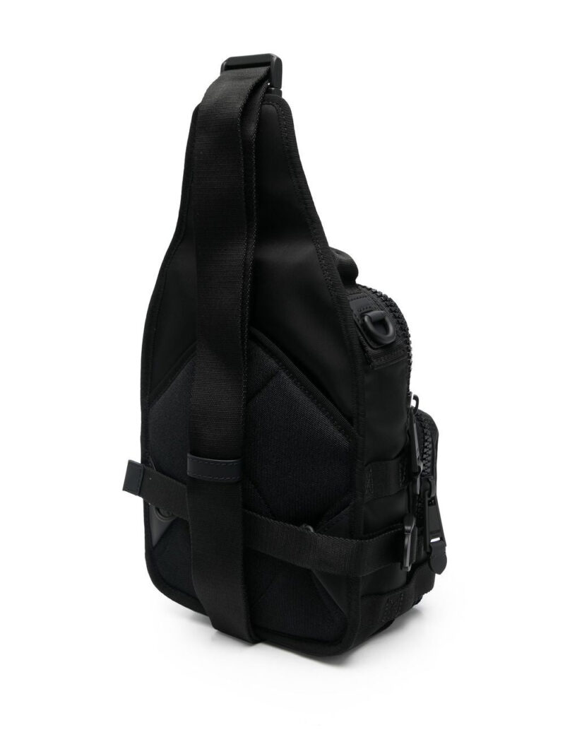 Moschino multi-pocket crossbody backpack