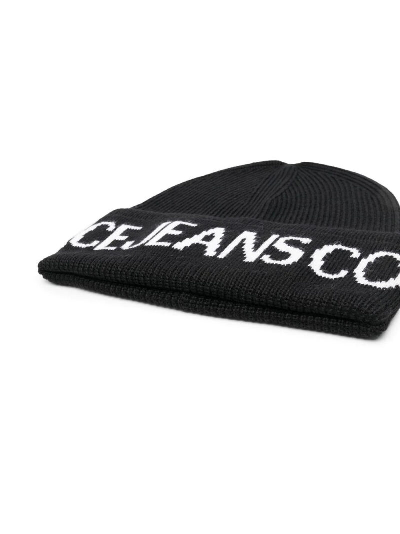 Versace Jeans Couture intarsia-knit beanie