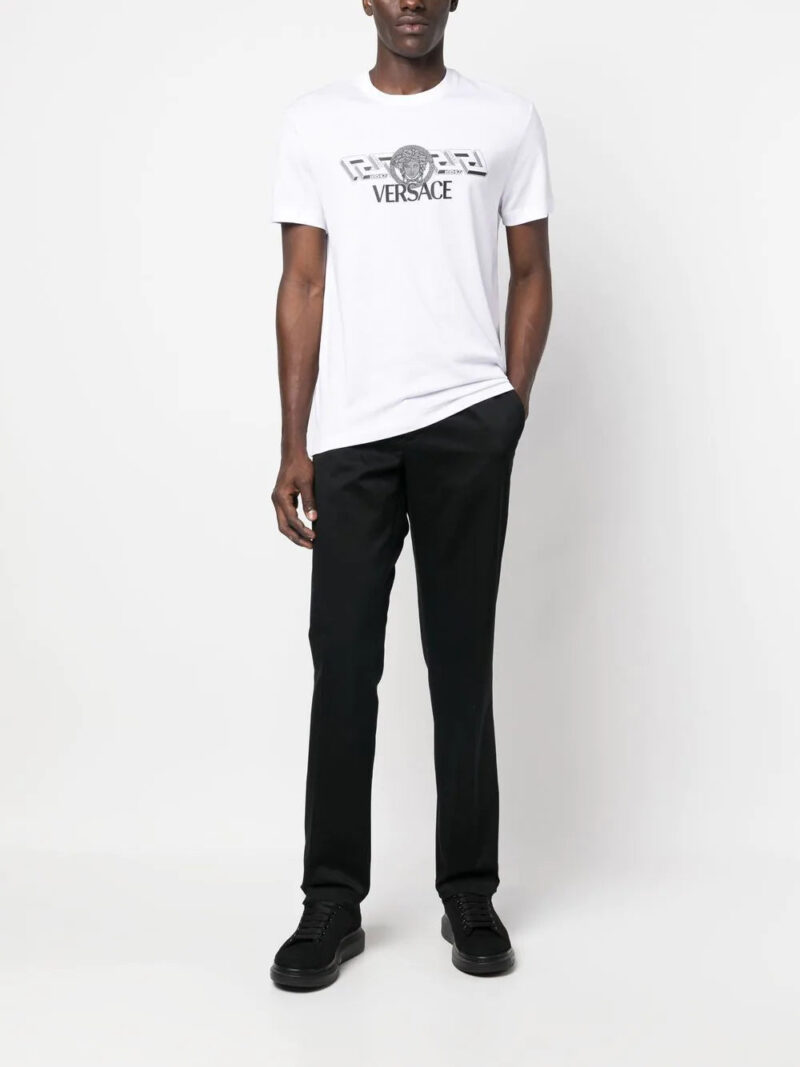 Versace  La Greca logo-print T-shirt