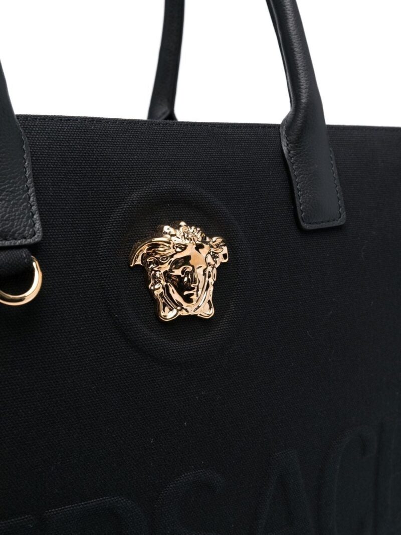 Versace La Medusa canvas tote bag
