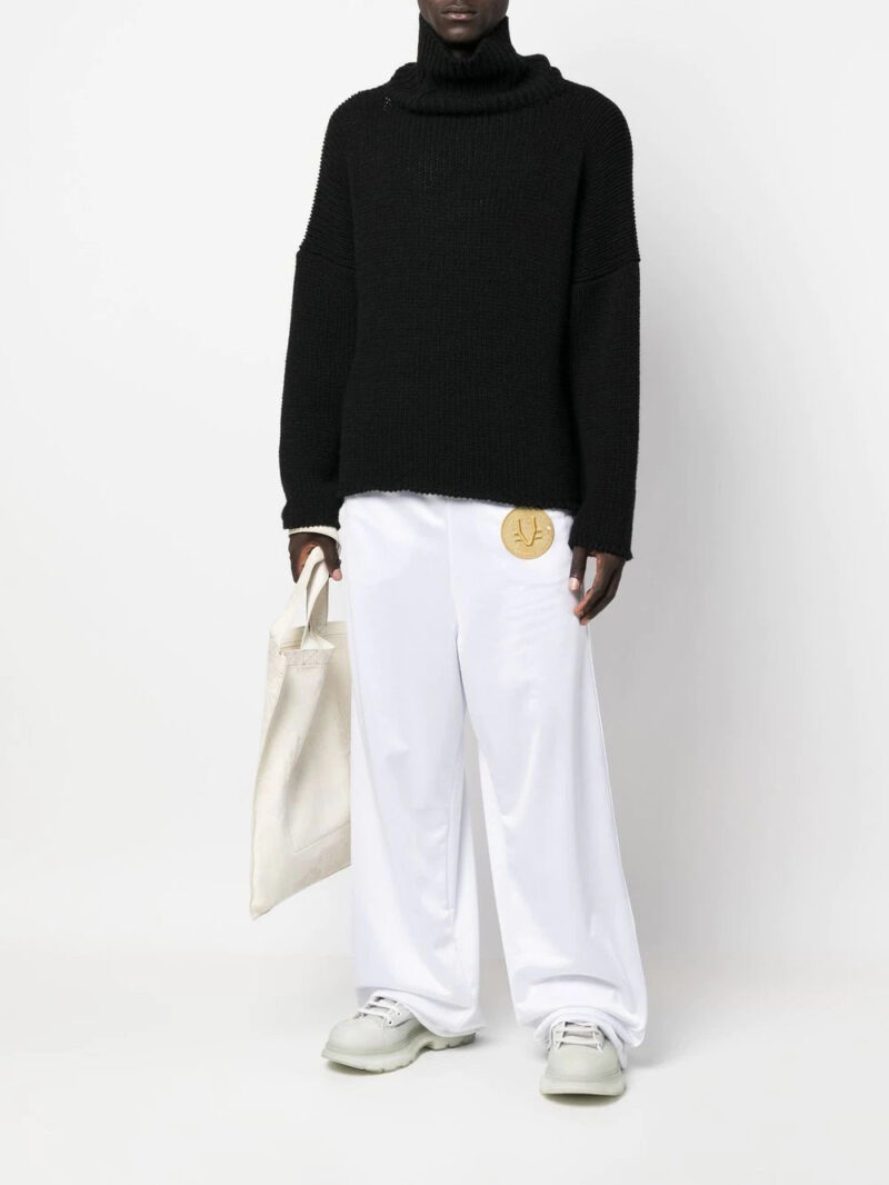 VETEMENTS  logo-patch track pants
