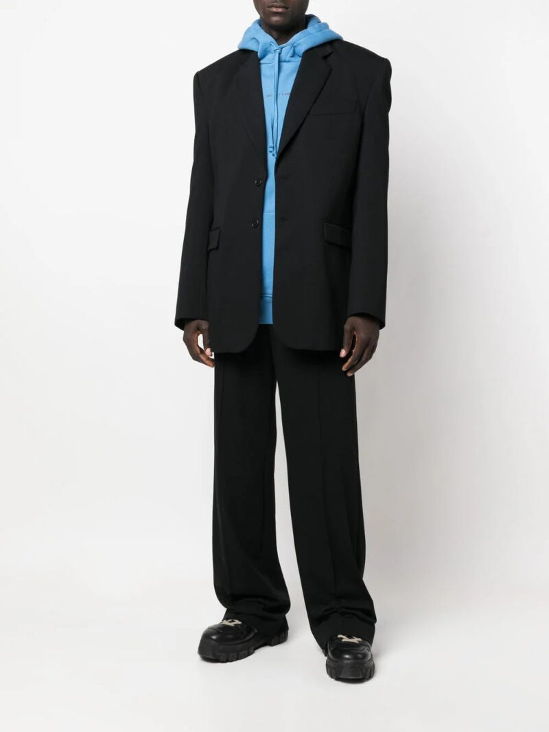 VETEMENTS  oversize single-breasted blazer